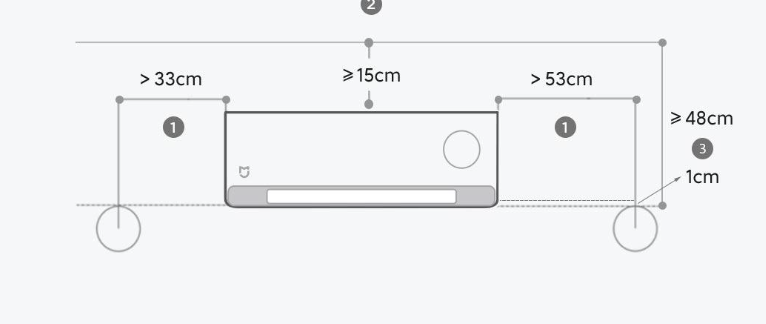 Кондиционер Xiaomi Сплит система инвертор Mijia Fresh Air Conditioner KFR-35GW/F3A1 — изображение 2
